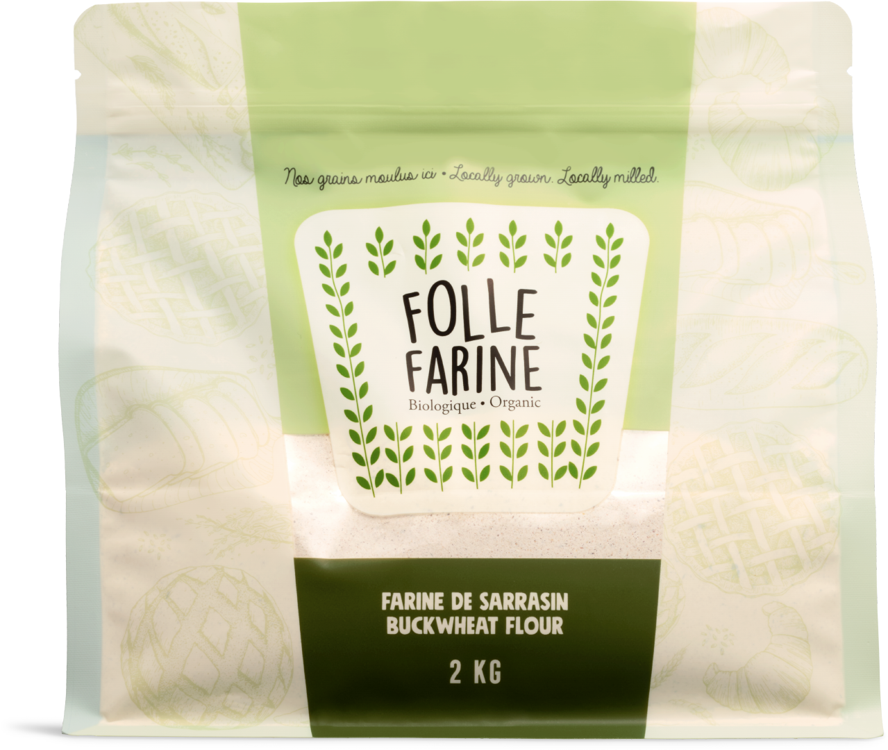 Farine de sarrasin biologique - Folle Farine